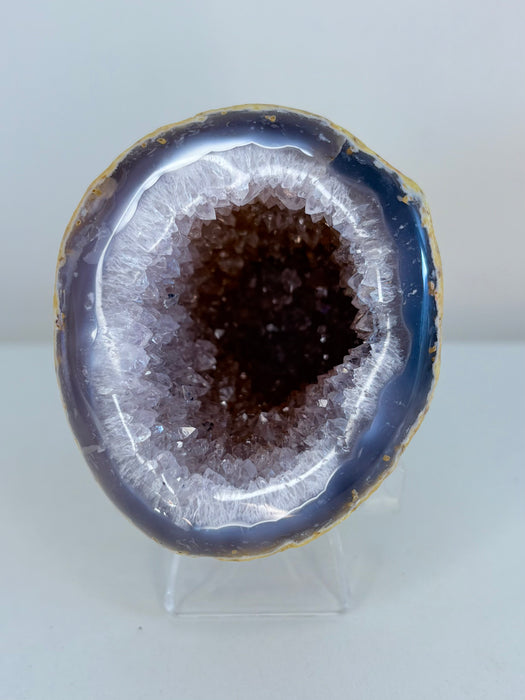Gorgeous Raw Gemy Agate Geode