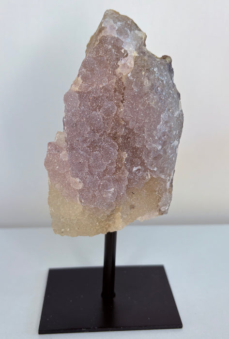 Sugary Purple Amethyst on Stand