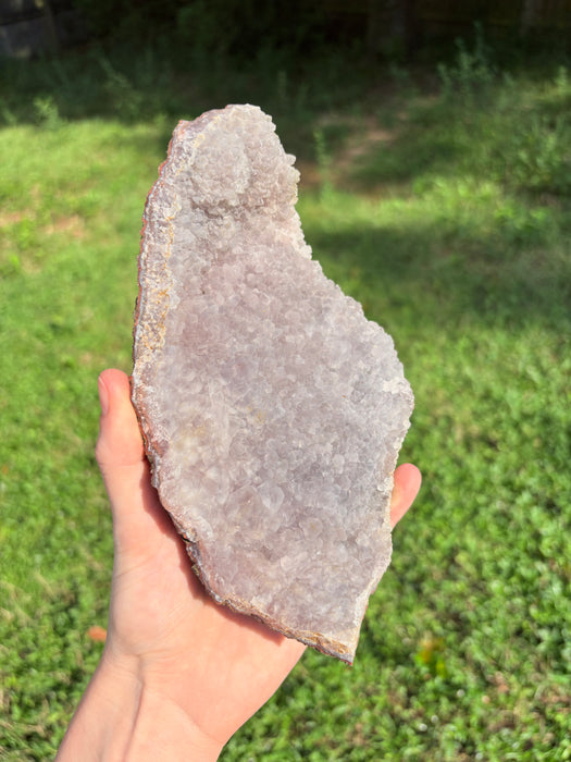 Raw Gemy Pink, Blue, & Purple Chalcedony