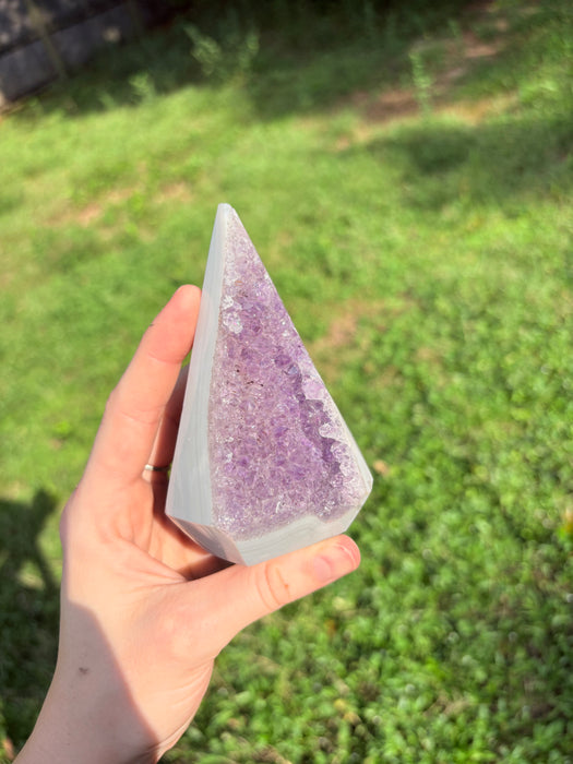 Gemy Light Purple Agate Point