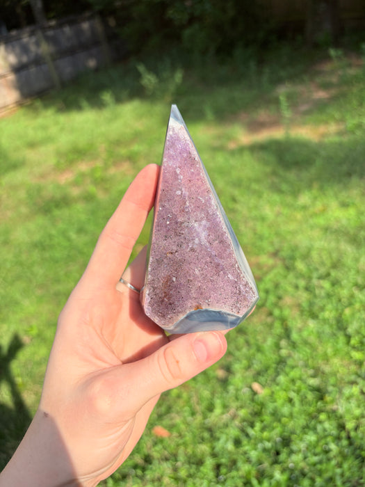 Gemy Purple Agate Point
