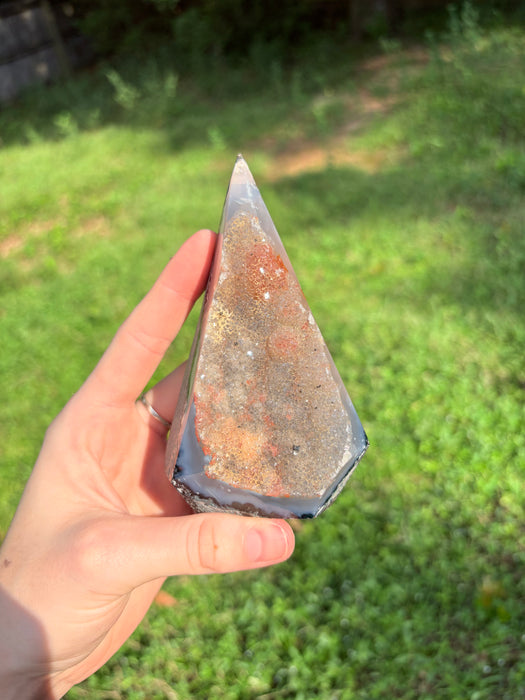 Multicolor Gemy Agate Point