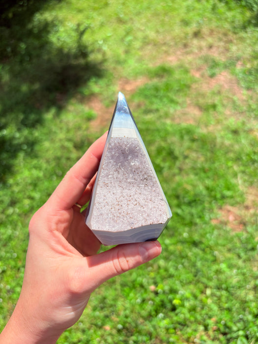 Gemy Light Purple Agate Point