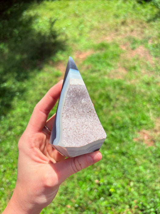 Gemy Light Purple Agate Point