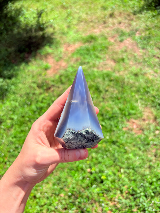 Gemy Light Purple Agate Point