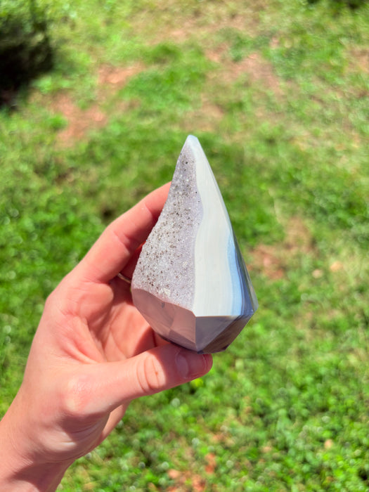 Gemy Light Purple Agate Point