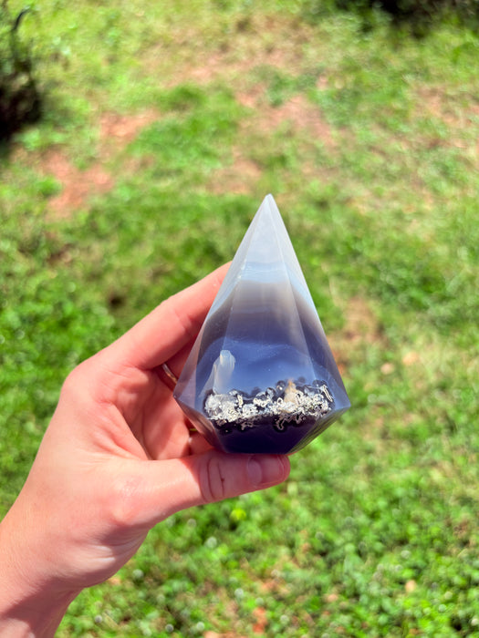 Gemy Light Purple Agate Point