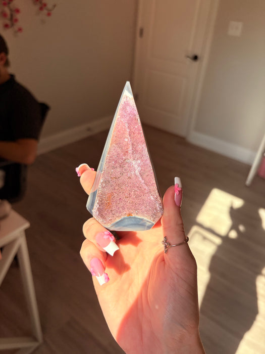 Gemy Purple Agate Point