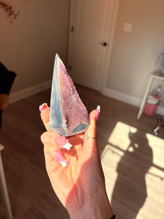 Gemy Purple Agate Point