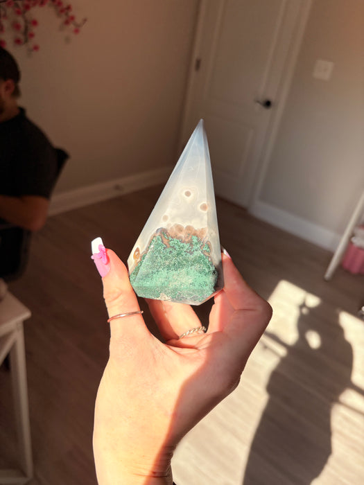 Gemy Purple Agate Point