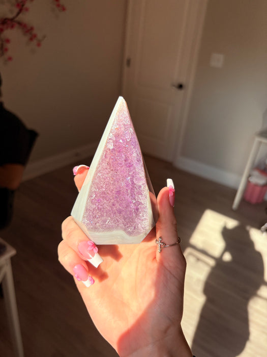 Gemy Light Purple Agate Point