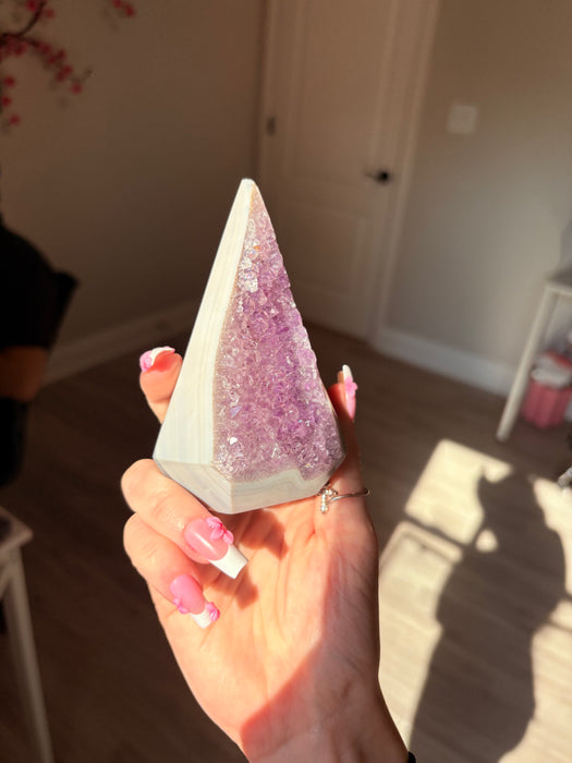 Gemy Light Purple Agate Point