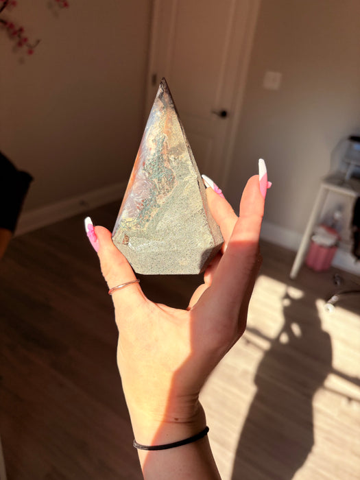 Multicolor Gemy Agate Point