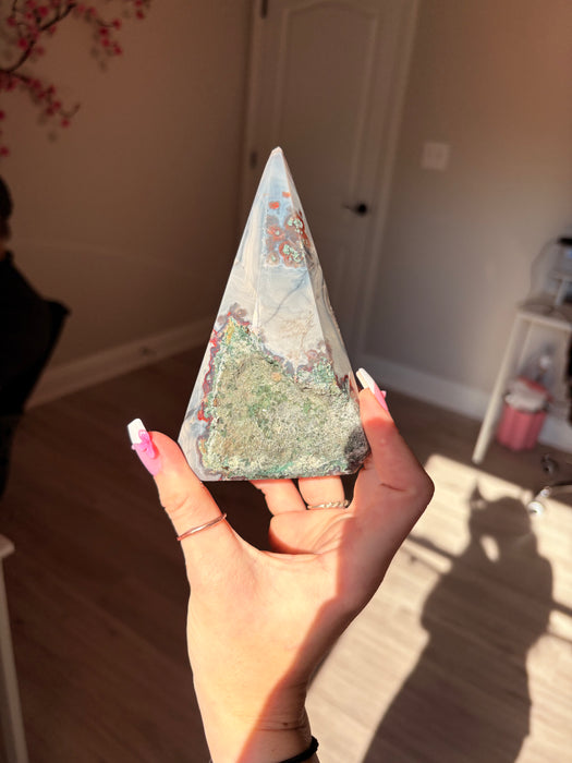 Multicolor Gemy Agate Point