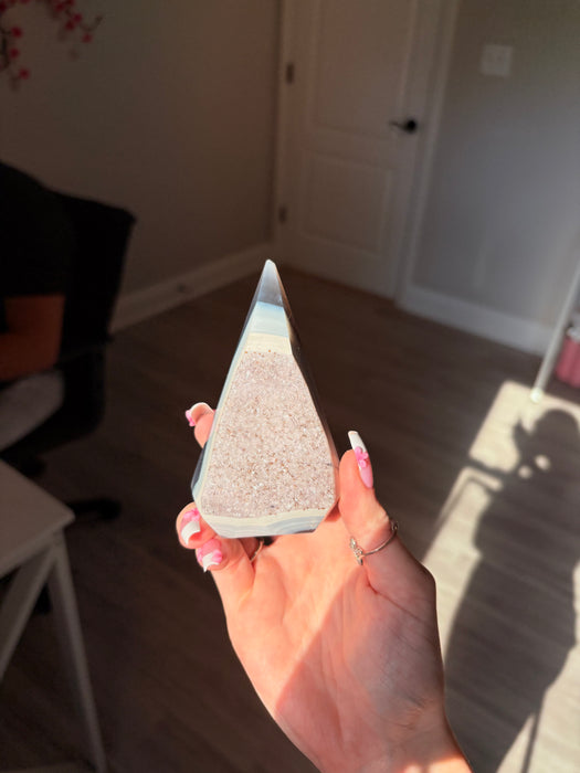 Gemy Light Purple Agate Point
