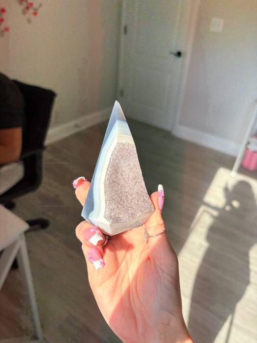 Gemy Light Purple Agate Point
