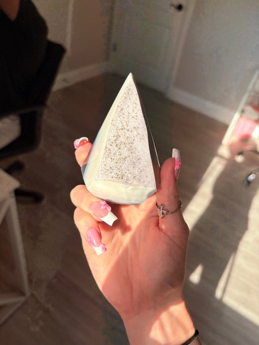 Gemy Light Purple Agate Point