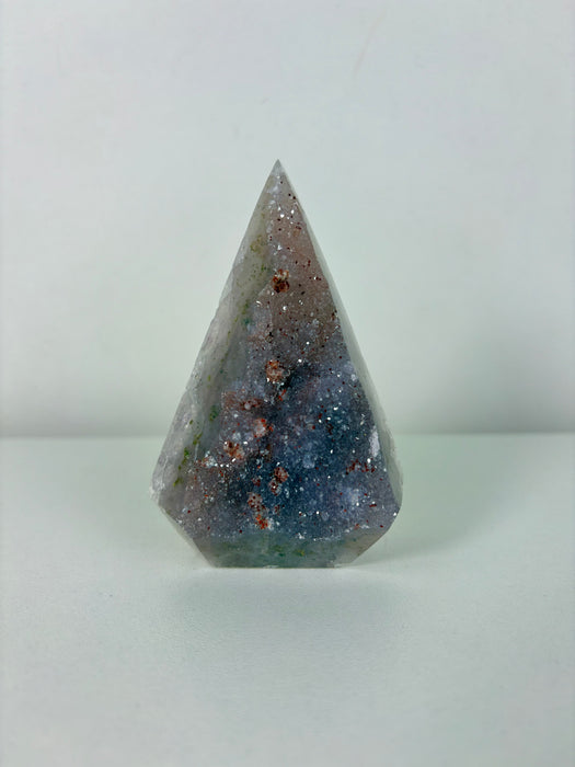 Dreamy Purple & Pink Gemy Agate Point