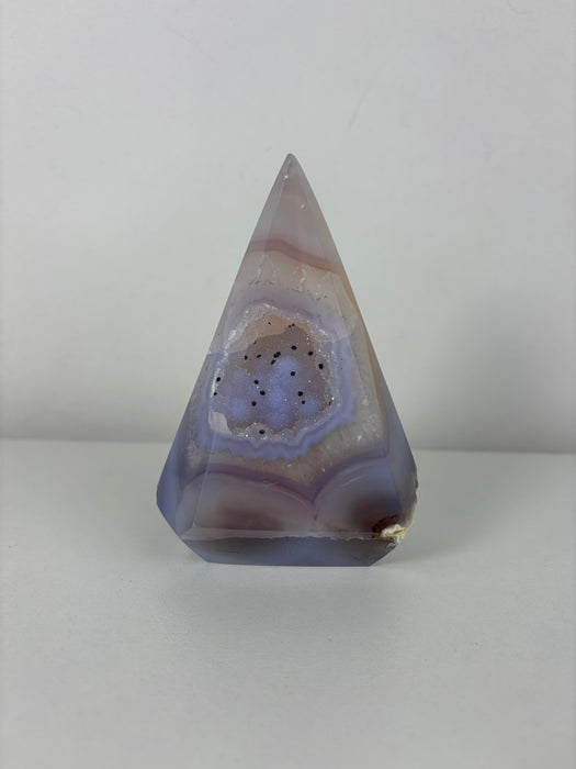 Sugary Purple & Blue Agate Point