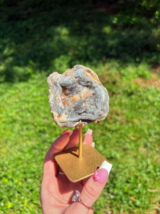 Sugary Chalcedony Flower