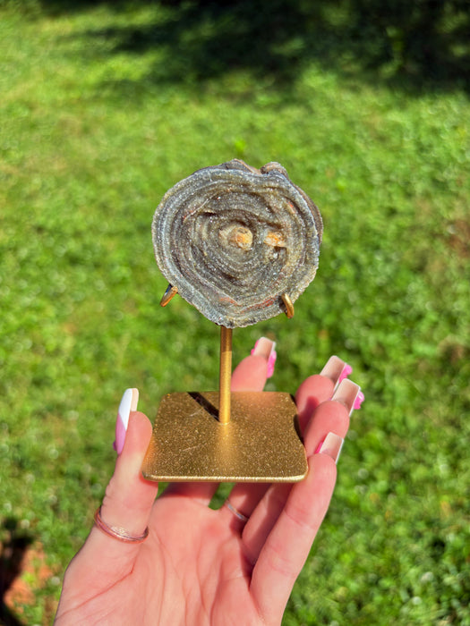 Sugary Chalcedony Flower