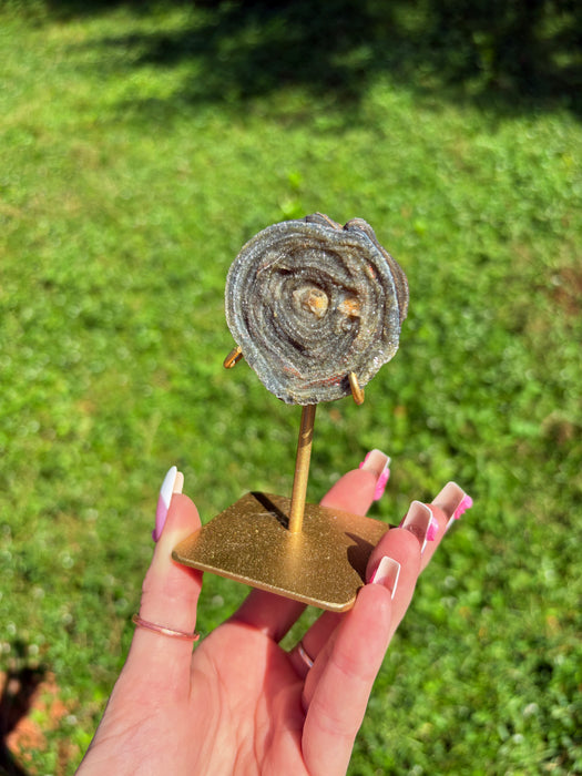 Sugary Chalcedony Flower