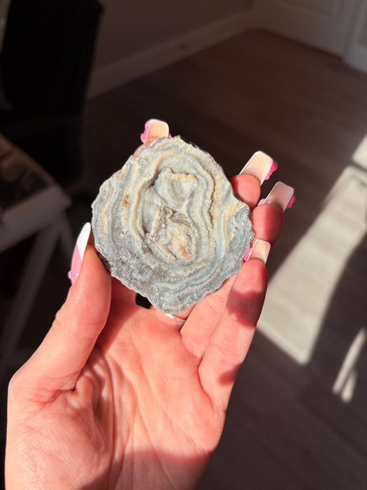 Sugary Chalcedony Flower