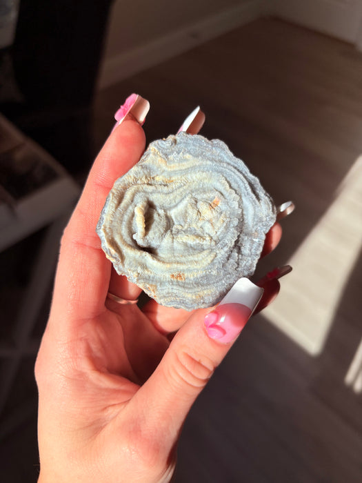Sugary Chalcedony Flower