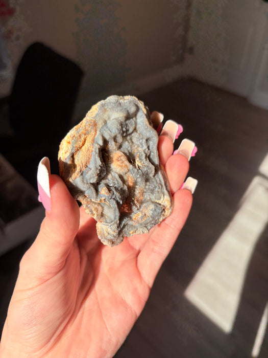 Sugary Chalcedony Flower