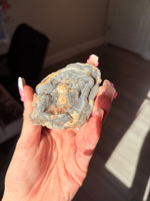 Sugary Chalcedony Flower