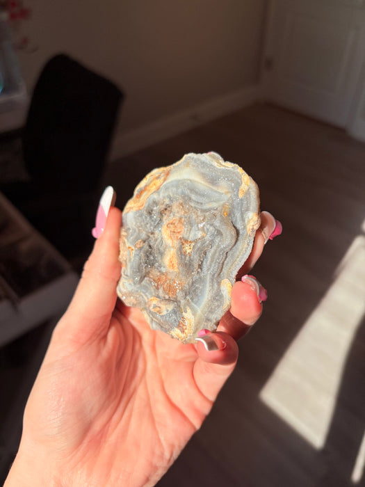 Sugary Chalcedony Flower