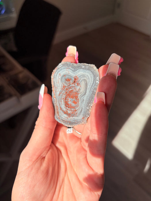 Sugary Chalcedony Flower