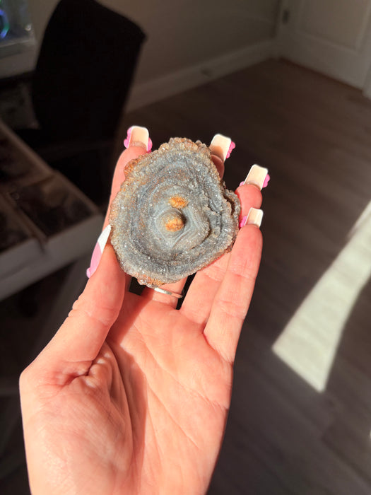 Sugary Chalcedony Flower