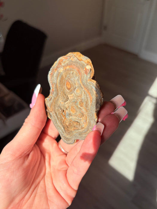 Sugary Chalcedony Flower