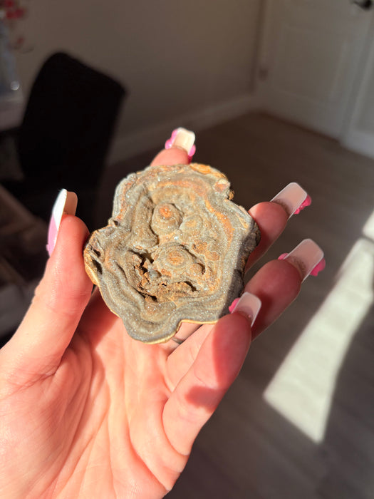 Sugary Chalcedony Flower