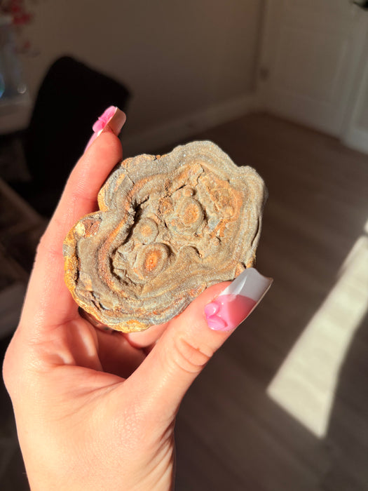 Sugary Chalcedony Flower