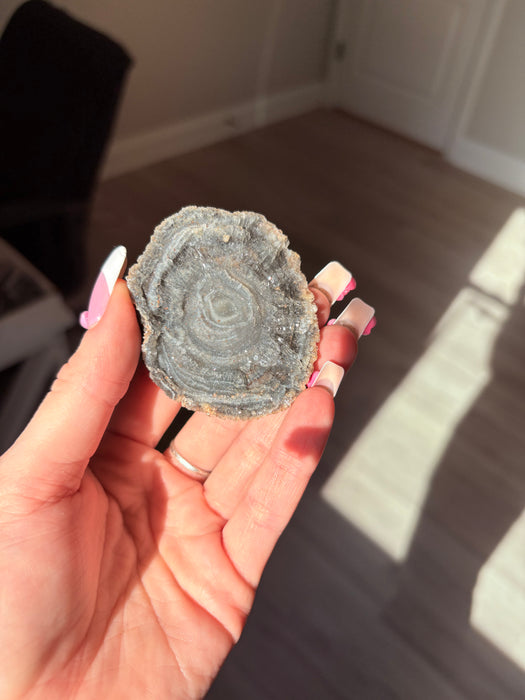 Sugary Chalcedony Flower