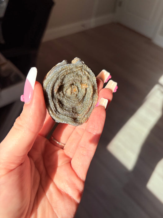 Sugary Chalcedony Flower