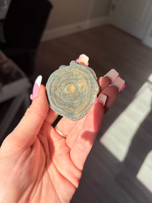 Sugary Chalcedony Flower