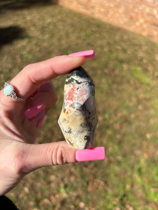 Small Ocean Jasper Flame