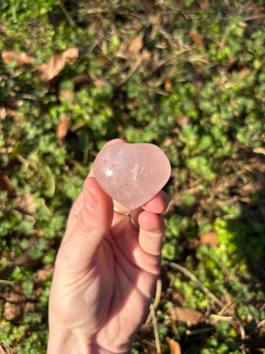 Small Rose Quartz Heart