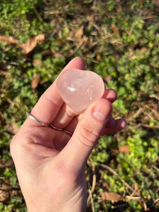 Small Rose Quartz Heart